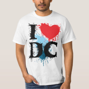 Ich liebe DC - Malen T-Shirt