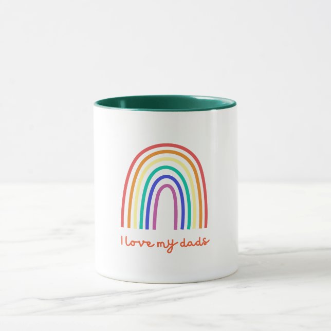 Ich liebe den Becher meines Vaters Tasse (Zentrum)