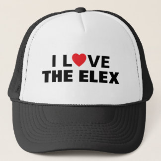 Ich Liebe den Elex™ Trucker Hut Truckerkappe