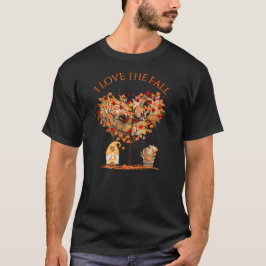 Ich Liebe den Fall ( Herzbaum ) T-Shirt