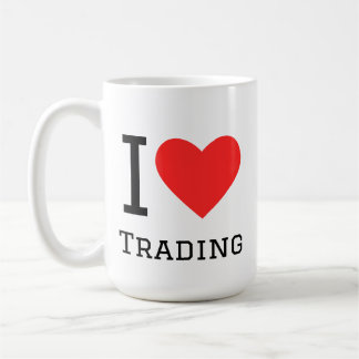 Ich liebe den Handel Kaffeetasse