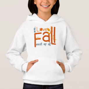 Ich liebe den Herbst am meisten – Herbstästhetik-D Hoodie