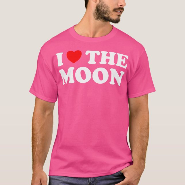 Ich Liebe den Mond T-Shirt (Vorderseite)