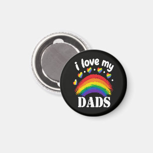 Ich liebe den Regenbogenstolz meines Vaters Magnet