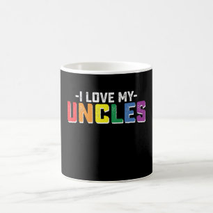 Ich liebe den Stolz meiner Onkel Schwul Lesbisch F Kaffeetasse