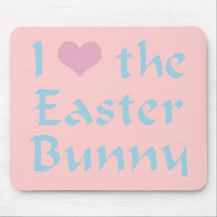 Ich Liebe des Osterhimmels Mousepad