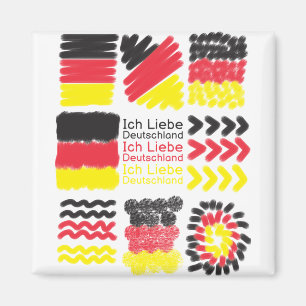 Ich Liebe Deutschland - i Liebe Deutschland Magnet