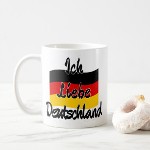 Ich Liebe Deutschland Kaffeetasse