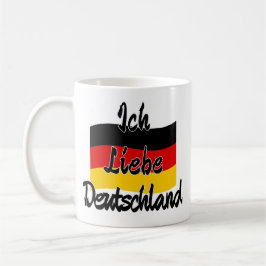 Ich Liebe Deutschland Kaffeetasse