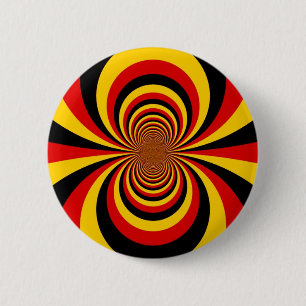 Ich liebe Deutschland Nationalflaggenfarben Kunstp Button