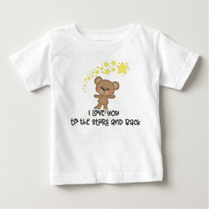 Ich liebe dich bis zu den Sternen und zurück Baby  T-shirt