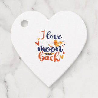 Ich liebe dich bis zum Mond und zurück Moderne rom Geschenkanhänger