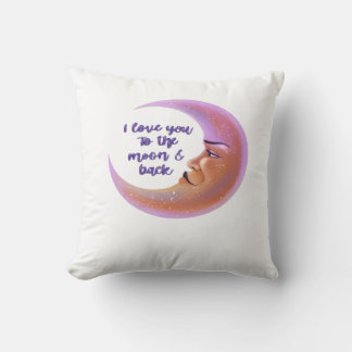 Ich liebe dich bis zum Mond und zurück Zeitlose Li Kissen
