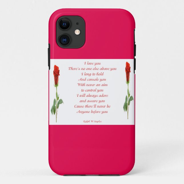 Ich Liebe dich Case-Mate iPhone Hülle (Rückseite)