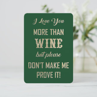 ICH LIEBE DICH... DANKESKARTE