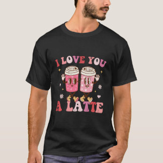 Ich liebe dich einen letzten Retro-Valentinstag-Ka T-Shirt