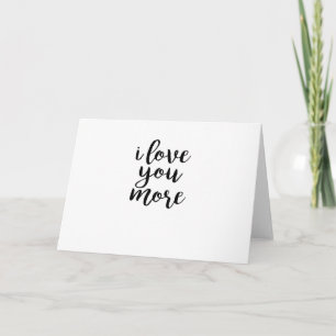 Ich liebe dich, eleganter Liebesdesign  Karte