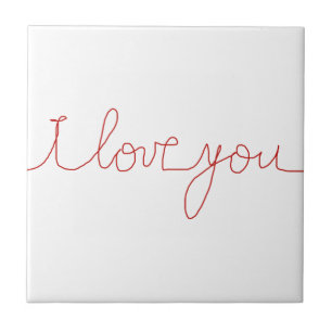 Ich liebe dich fliese