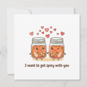 Ich liebe dich Flirty Koreanische Begrüßung Süße K Karte