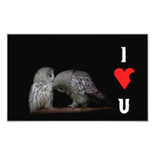 Ich Liebe dich Fotodruck