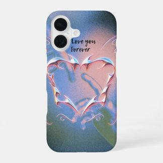 Ich liebe dich für immer iPhone 16 hülle