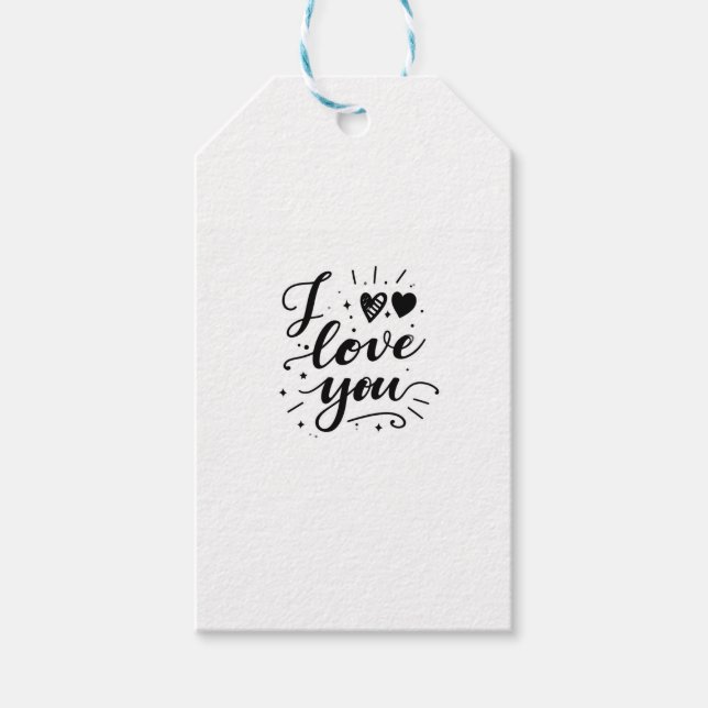 ich liebe dich geschenkanhänger (Vorderseite)
