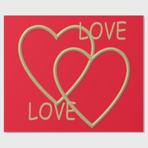 Ich Liebe dich Geschenkpapier