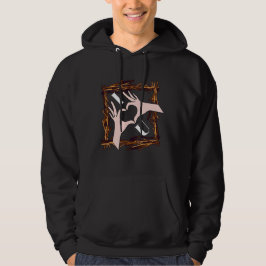 "Ich liebe Dich"-Herz-Hände-Künstler-Grafik-Hoodie Hoodie