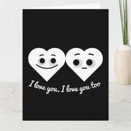 ICH LIEBE DICH, ICH LIEBE EUCH AUCH KARTE
