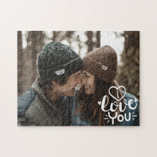 Ich liebe dich, individuelles Foto-Overlay Valenti