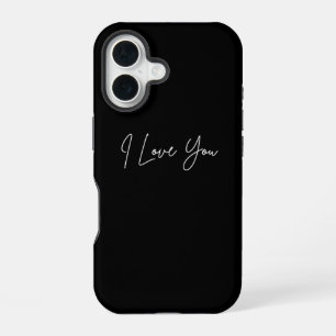 Ich liebe Dich iPhone 16 Hülle – Süße romantische