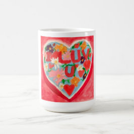 Ich liebe Dich Kaffeetasse