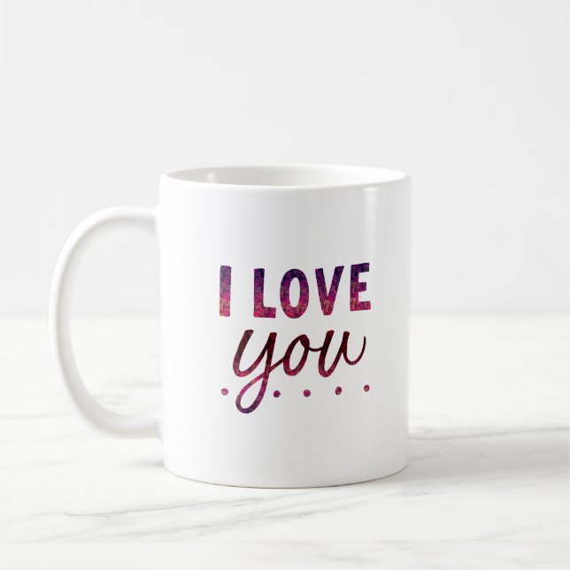 Ich liebe dich kaffeetasse (Links)