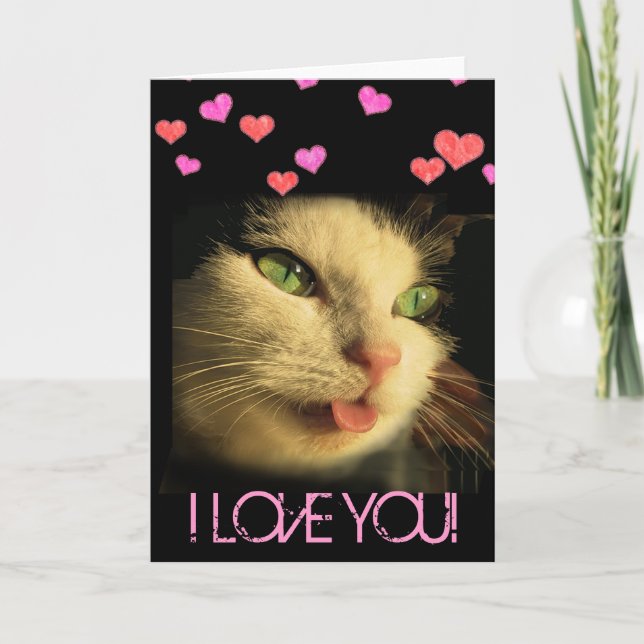 Ich Liebe dich Karte (Vorderseite)