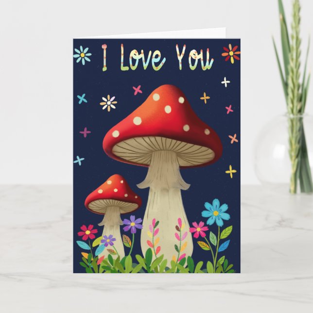 Ich liebe Dich Karte (Vorderseite)