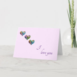 Ich Liebe dich Karte