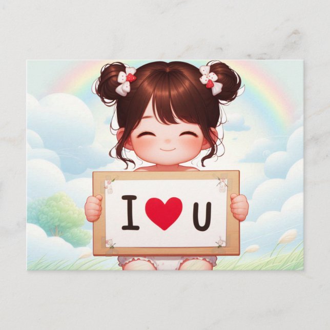 Ich liebe Dich Karten  (Vorderseite)