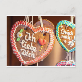 Ich liebe Dich - Liebesgrüße aus dem Briefkasten! Postkarte