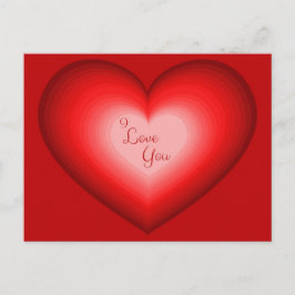 Ich liebe Dich - Liebesgrüße aus dem Briefkasten! Postkarte