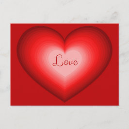 Ich liebe Dich - Liebesgrüße aus dem Briefkasten! Postkarte