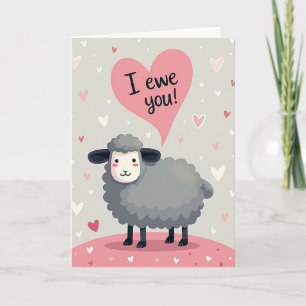 Ich Liebe Dich Lustige Schaf Liebeskarte Karte