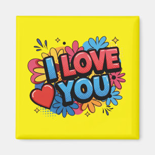Ich liebe dich Magnet