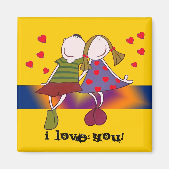 Ich liebe Dich! Magnet (Vorne)