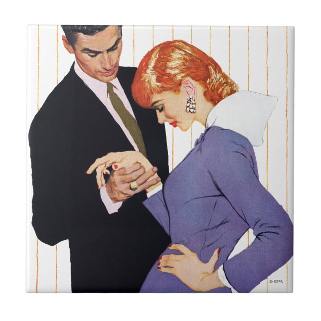 Ich Liebe dich, Mama Girl Fliese (Vorderseite)