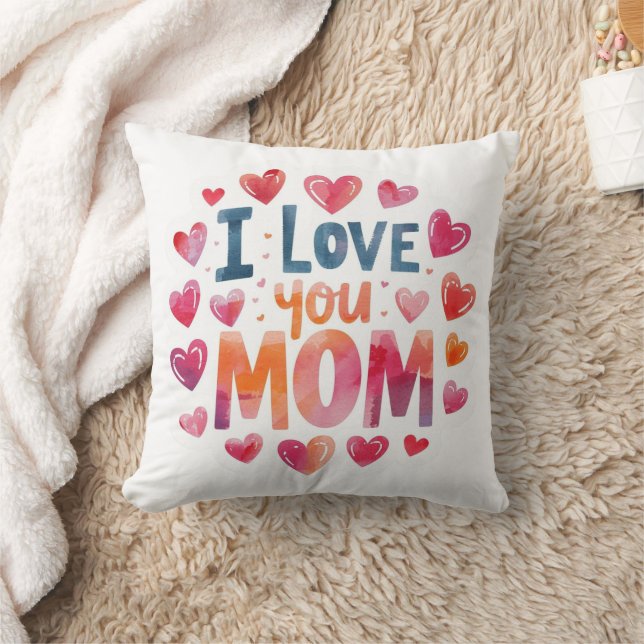Ich liebe dich Mama  Kissen (Decke)