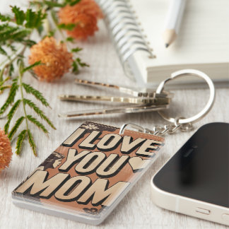 ich liebe dich Mama Schlüsselanhänger