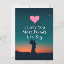 'Ich liebe dich mehr, als Worte sagen können' Mam