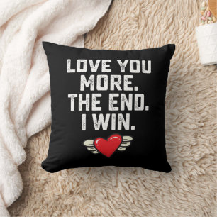 Ich liebe dich mehr Das Ende Ich gewinne Valentins Kissen