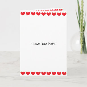 Ich liebe dich mehr, ich liebe dich am meisten Rom Karte