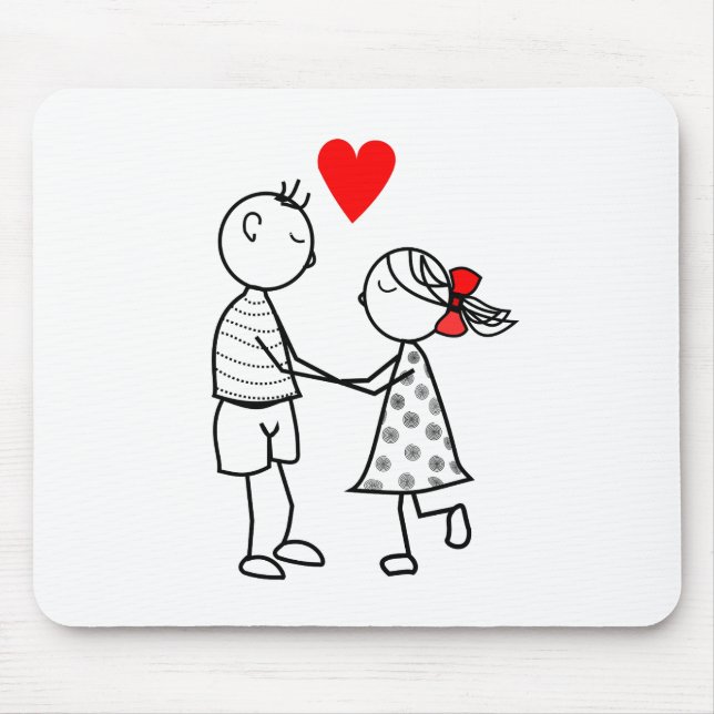 ICH LIEBE DICH MOUSEPAD (Vorne)